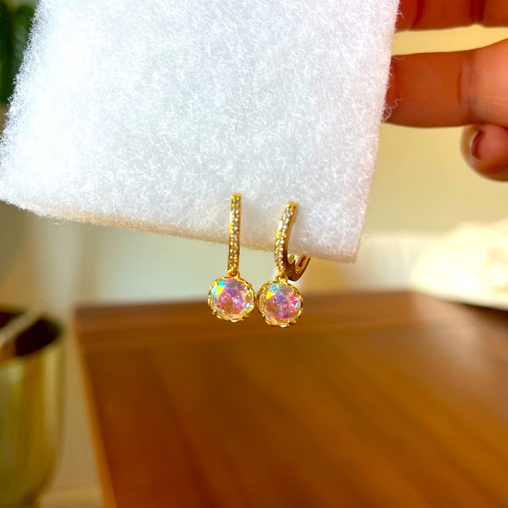 Kate Spade iridescent dangle earrings!